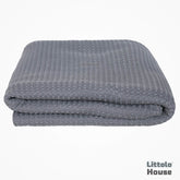 Waffle Premium Bean Bag Layer  | Grey